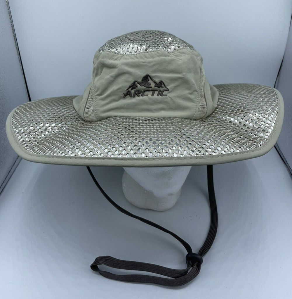 Ontel Arctic Sun Hat Evaporative Cooling Hat with UV Protection One Size Unisex